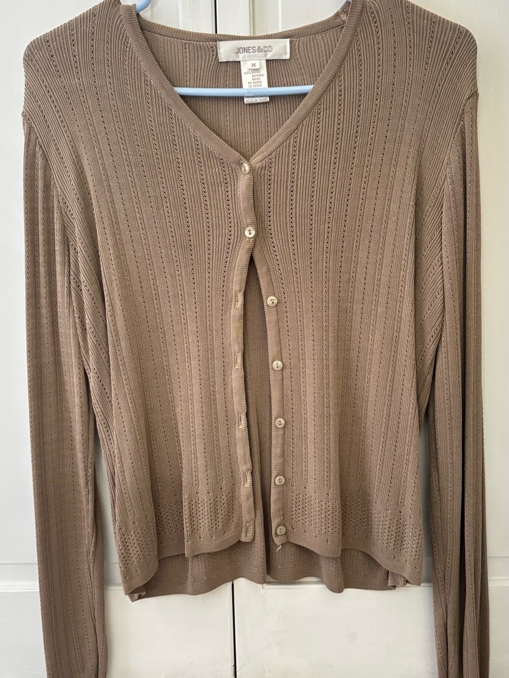 Button Cardigan Sweater